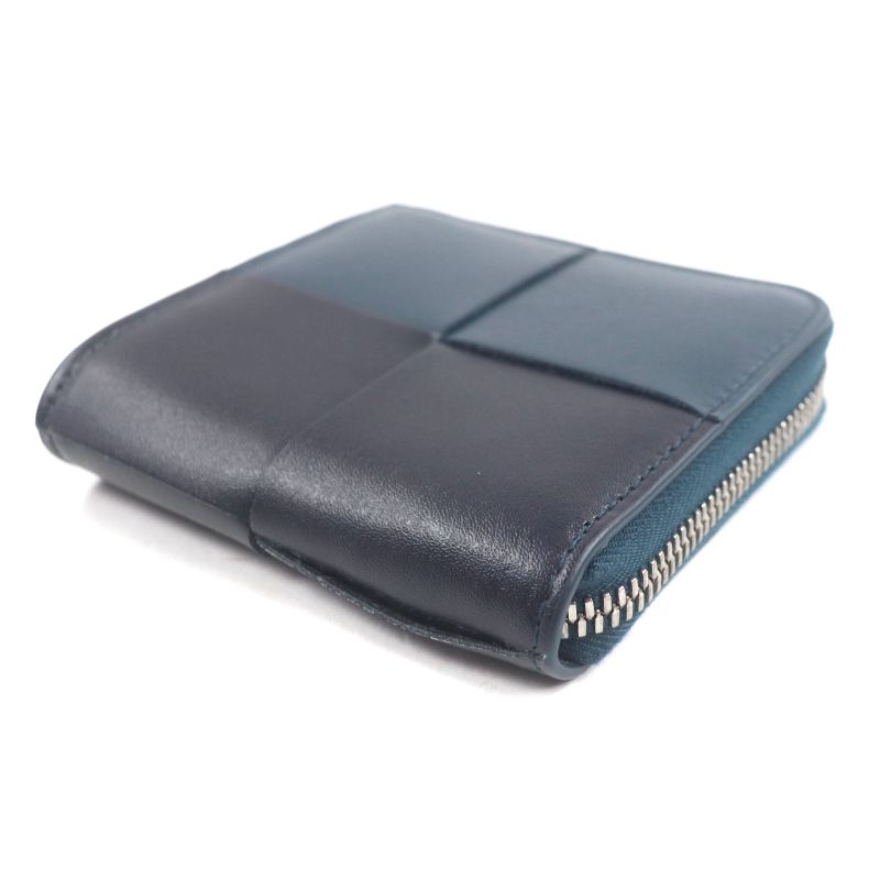  Bottega Veneta 765782 Cassette Square Compact Zip Around