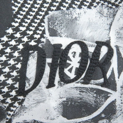 DIOR Homme 013c501e4796 100% Silk Logo Embroidery Embroidered Rose Long Sleeve