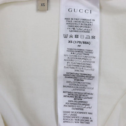 Gucci Adidas Gucci Adidas 692114 Sherry Line Webline Logo Print Mock Neck