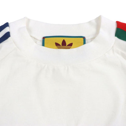 Gucci Adidas Gucci Adidas 692114 Sherry Line Webline Logo Print Mock Neck