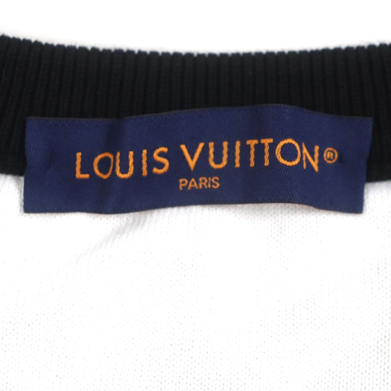  Louis Vuitton 23SS Hkn44w Monogram Crew Neck Knit Pullover Sweater With