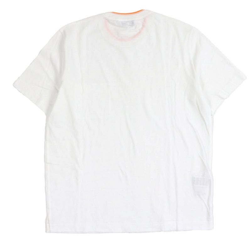 Hermes 100% Cotton Stitch Design Crew Neck Short Sleeves Short Sleeve T-shirt