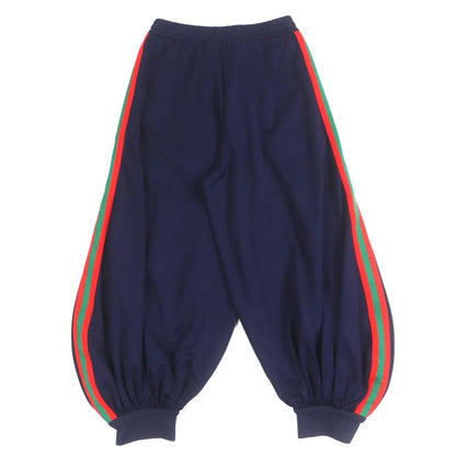  Gucci 544191 Webline Sherry Line Balloon Technical Jersey Pants Navy XS Made
