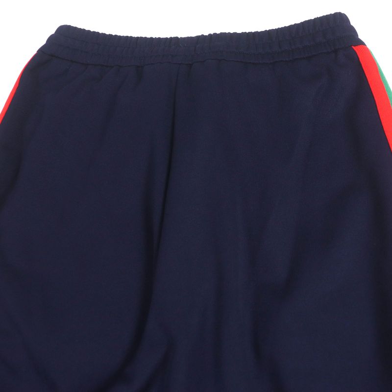  Gucci 544191 Webline Sherry Line Balloon Technical Jersey Pants Navy XS Made