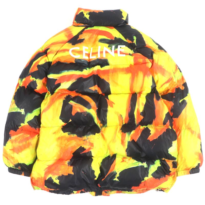  Celine 21AW 2w430487o Thomas Sauter Back Logo Print Cotton Puffy