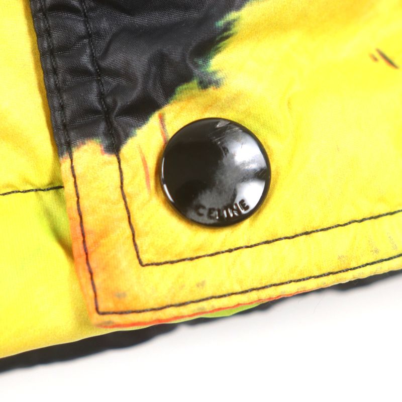  Celine 21AW 2w430487o Thomas Sauter Back Logo Print Cotton Puffy