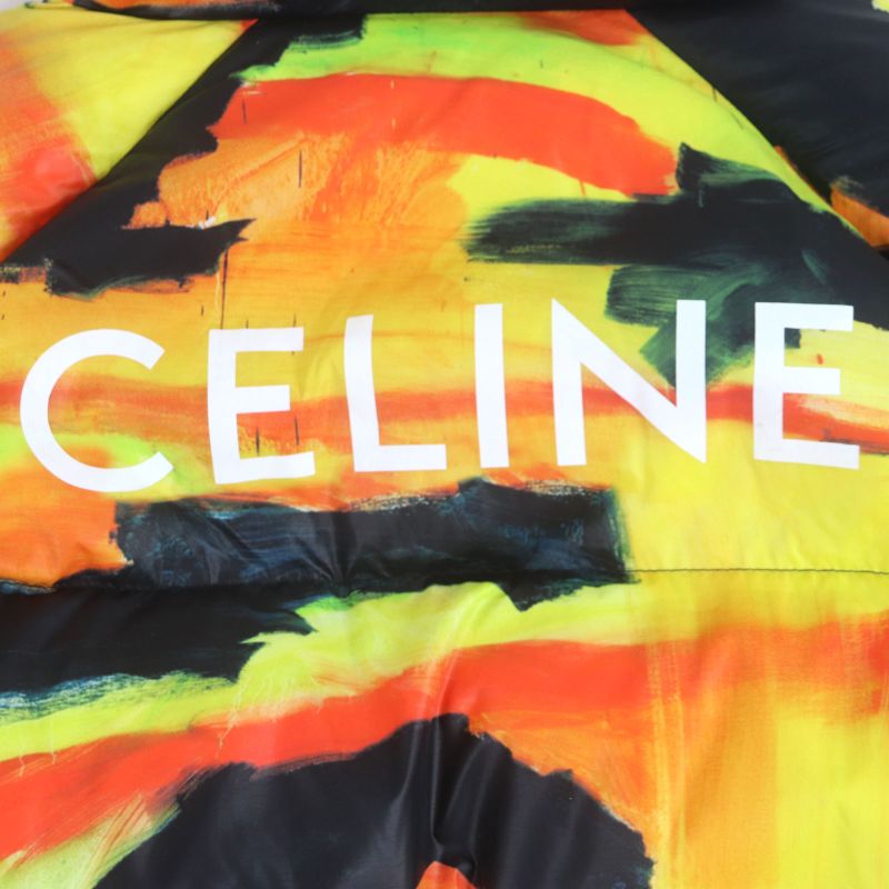  Celine 21AW 2w430487o Thomas Sauter Back Logo Print Cotton Puffy
