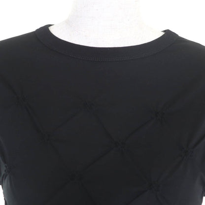 CHANEL P74589 100% Cotton Coco Mark Cropped Cut And Sewn With Rhinestone Charm