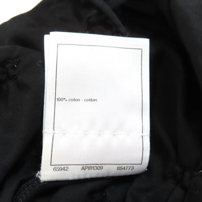 CHANEL P74589 100% Cotton Coco Mark Cropped Cut And Sewn With Rhinestone Charm