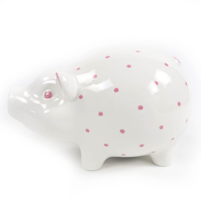 Tiffany & Co Ceramic Piggy Dotted Piggy Bank Piggy Bank Miscellaneo
