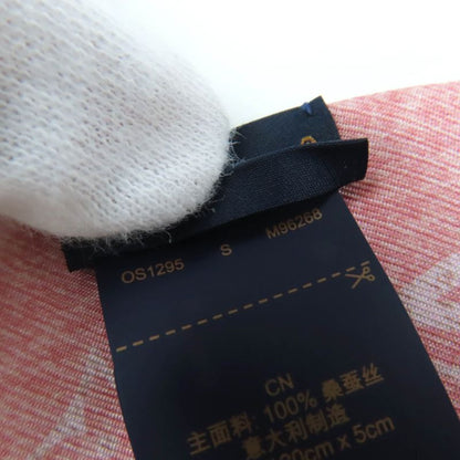 Louis Vuitton M96268 Bandeau BB Monogram Infinity 100% Silk Rose Cles Scarf