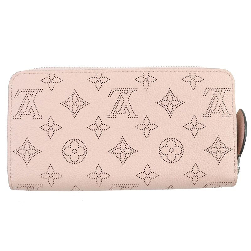 Louis Vuitton M61868 Mahina Monogram Zippy Wallet Leather Long Wallet Magnolia