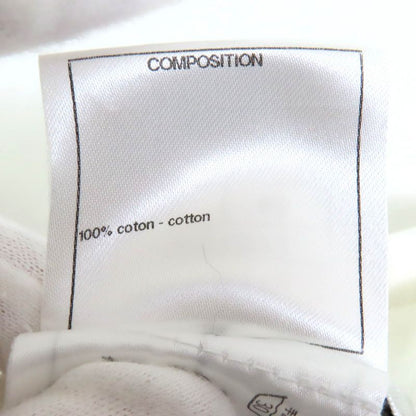 CHANEL 16C P53130 Coco Shell Button Cotton Poplin Sleeveless