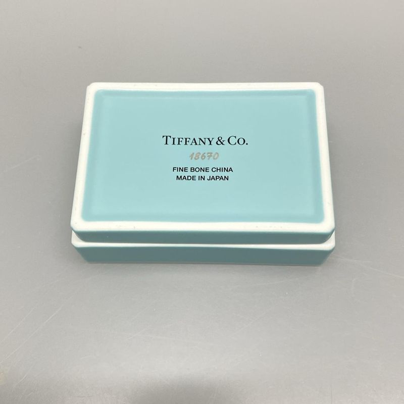 Tiffany & Co Small Items - Tiffany & Co Blue And Black Accessory Case