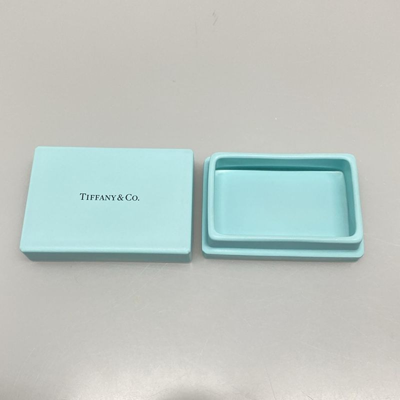 Tiffany & Co Small Items - Tiffany & Co Blue And Black Accessory Case