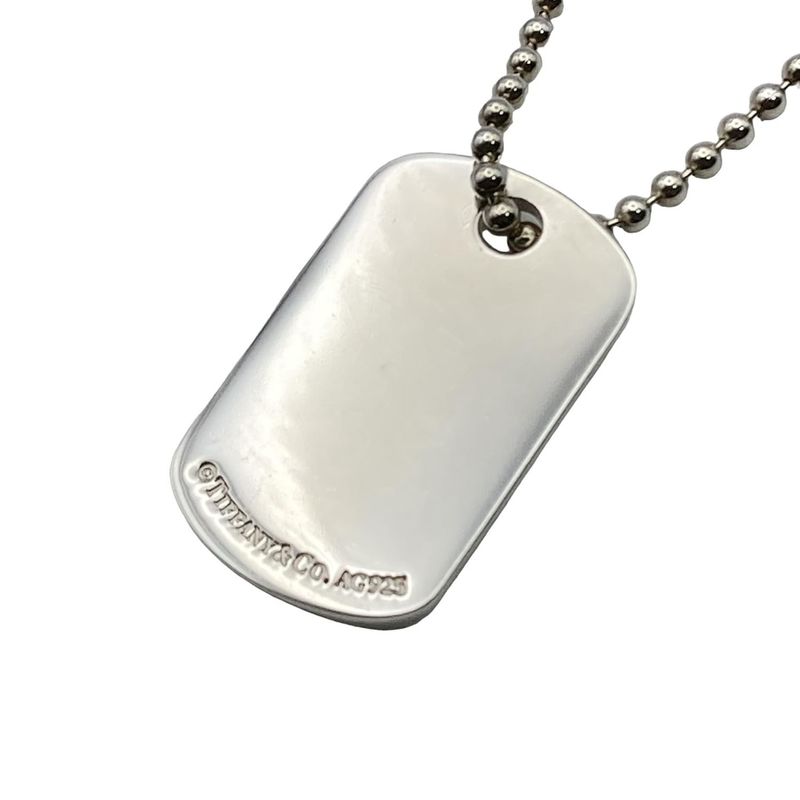 Tiffany & Co Necklace 1837 Tag Silver Ball Chain