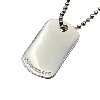 Tiffany & Co Necklace 1837 Tag Silver Ball Chain