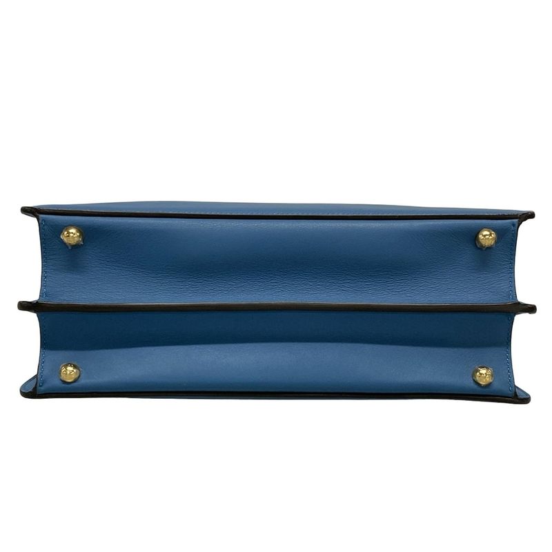 Fendi Handbag Peekaboo Icy You Medium 8bn321-a6v3 Light Blue Detachable Inside