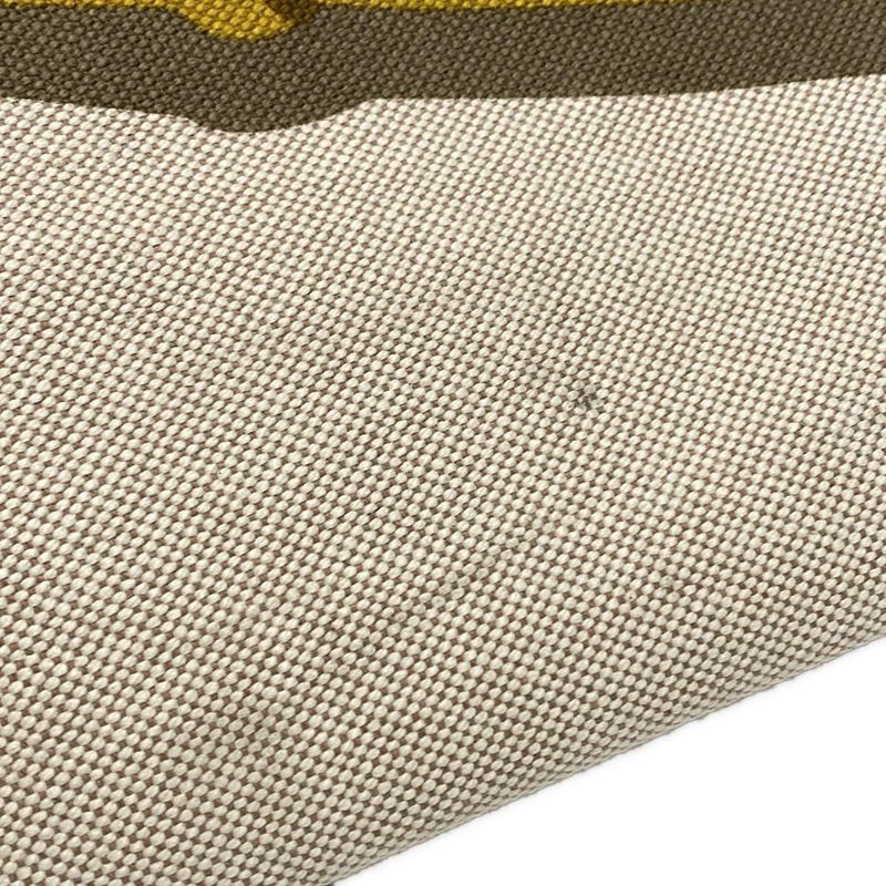 Hermes Tote Bag Escal À La Plage Ivory X Brown X Multi Silver Hardware /beach