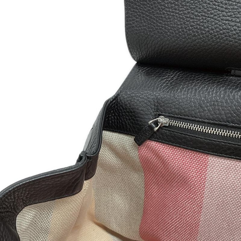 Gucci Handbag Bamboo Daily 370830 Black Leather