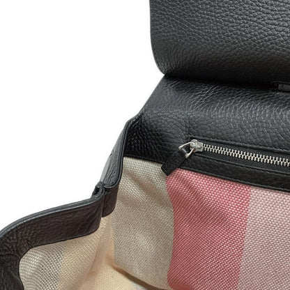 Gucci Handbag Bamboo Daily 370830 Black Leather