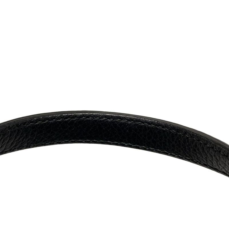 Gucci Handbag Bamboo Daily 370830 Black Leather