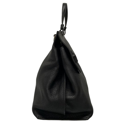 Gucci Handbag Bamboo Daily 370830 Black Leather