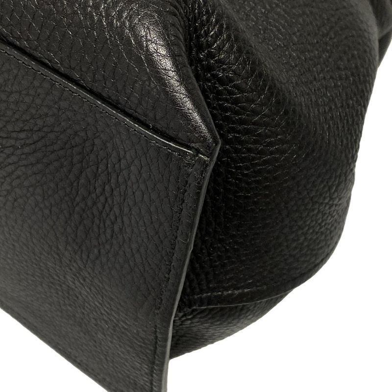 Gucci Handbag Bamboo Daily 370830 Black Leather