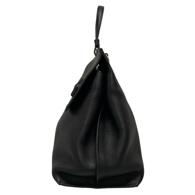 Gucci Handbag Bamboo Daily 370830 Black Leather