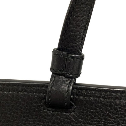Gucci Handbag Bamboo Daily 370830 Black Leather