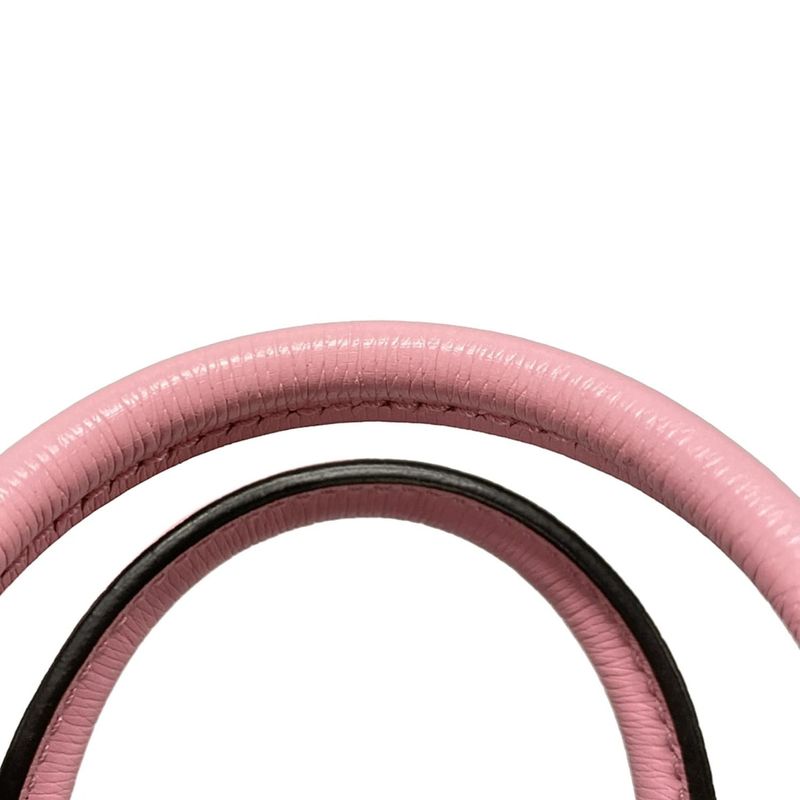 Gucci Handbag - 671623 Pink×yellow×multi Bananya Collaboration/bnf Leather