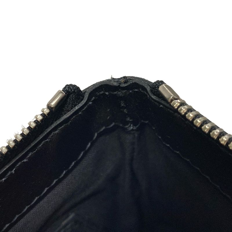 Balenciaga Clutch Bag Navy Clip M 373834 Ivory And Black Leather