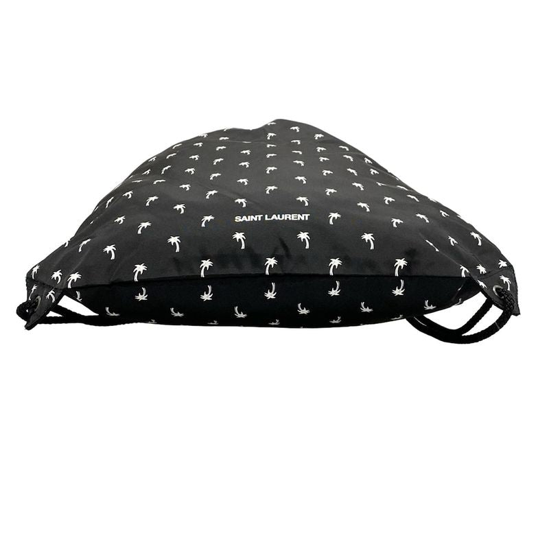 Saint Laurent Paris Backpack Sac Palm Tree Nap Sac 686174 Black 2021