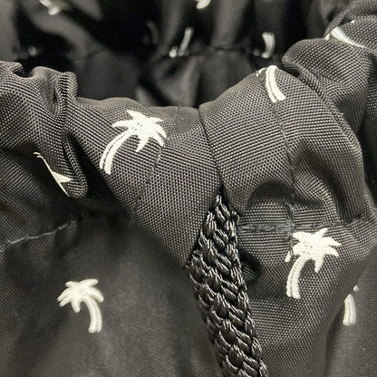 Saint Laurent Paris Backpack Sac Palm Tree Nap Sac 686174 Black 2021