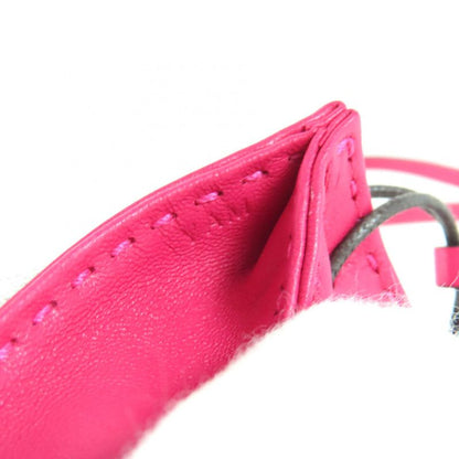 Hermes SAC Orange Sac Oranje Anjomiro Rose Mexico Bag Charm Y Engraved With Box