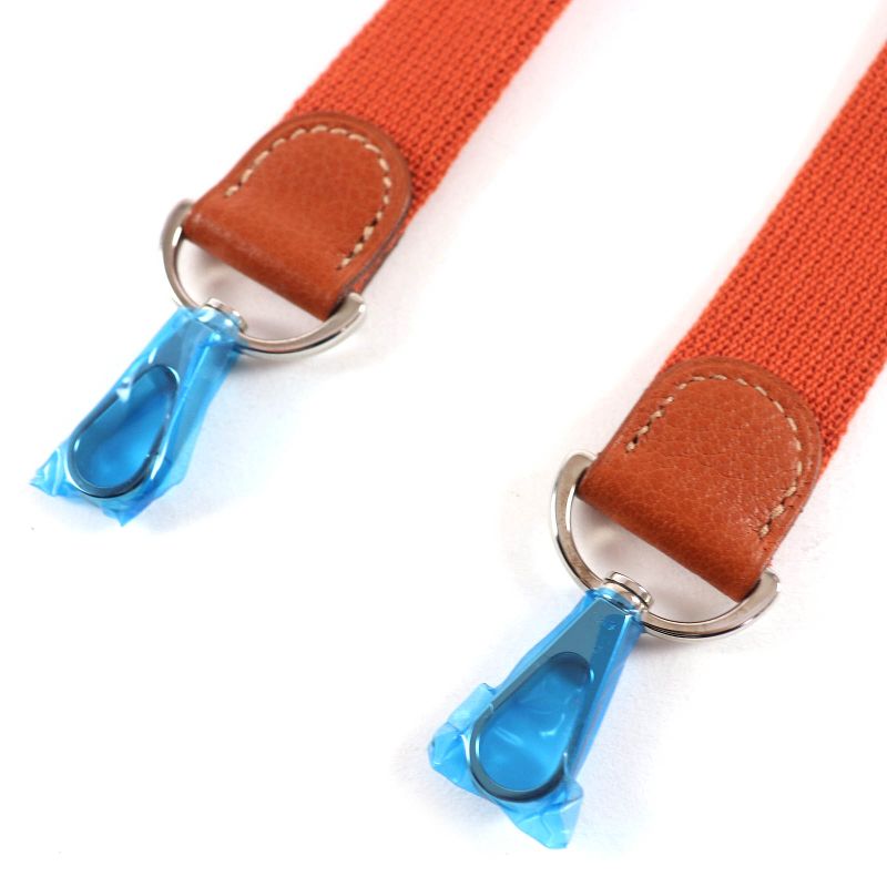 Hermes Silver Hardware Leather Use Canvas Shoulder Strap For Garden Party TPM