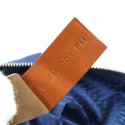 Hermes Eau De Voyage PM 100% Silk Pouch Blue Stamped B Made In France Ladies