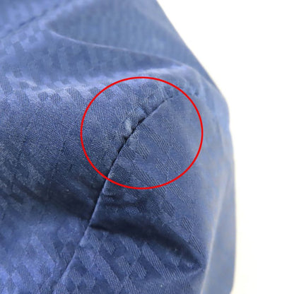 Hermes Eau De Voyage PM 100% Silk Pouch Blue Stamped B Made In France Ladies