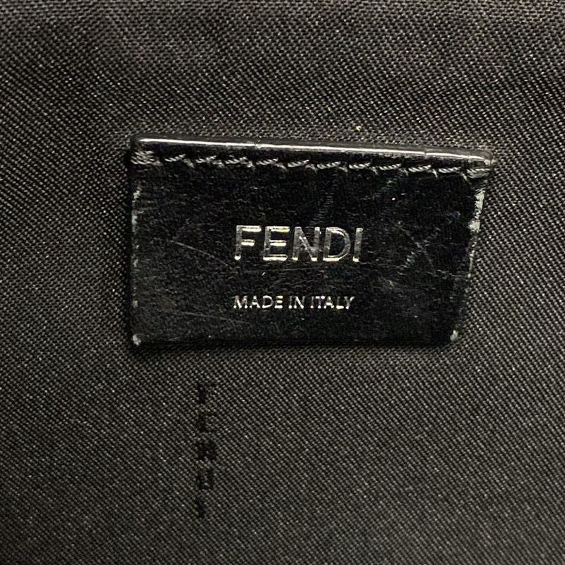Fendi Backpack Sac Backpack/bag Bugs Eye 7vz035 Navy And Black Leather