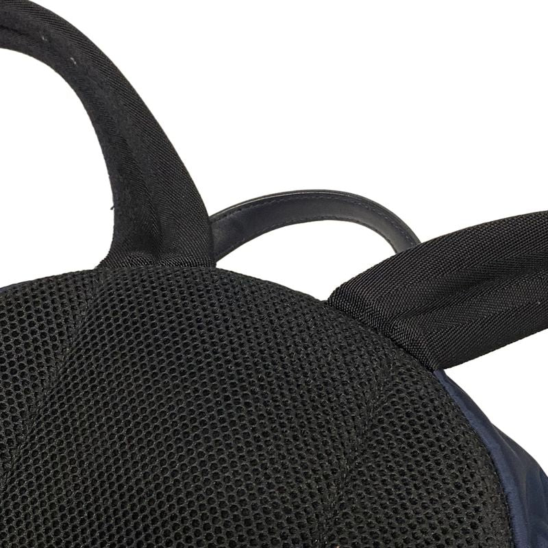 Fendi Backpack Sac Backpack/bag Bugs Eye 7vz035 Navy And Black Leather