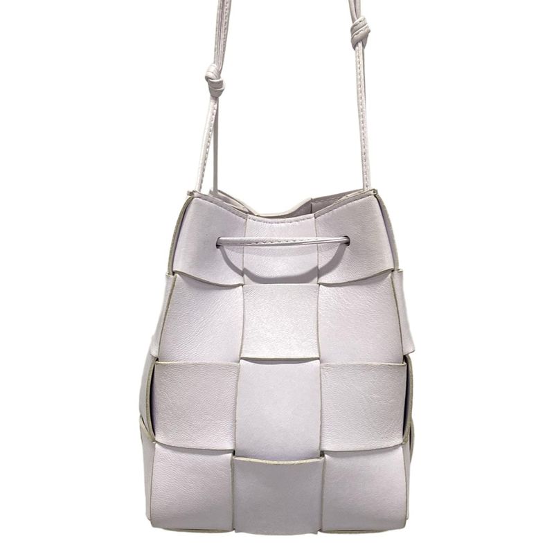 Bottega Veneta Shoulder Bag Small Cassette Crossbody Maxi Intrecciato Purple