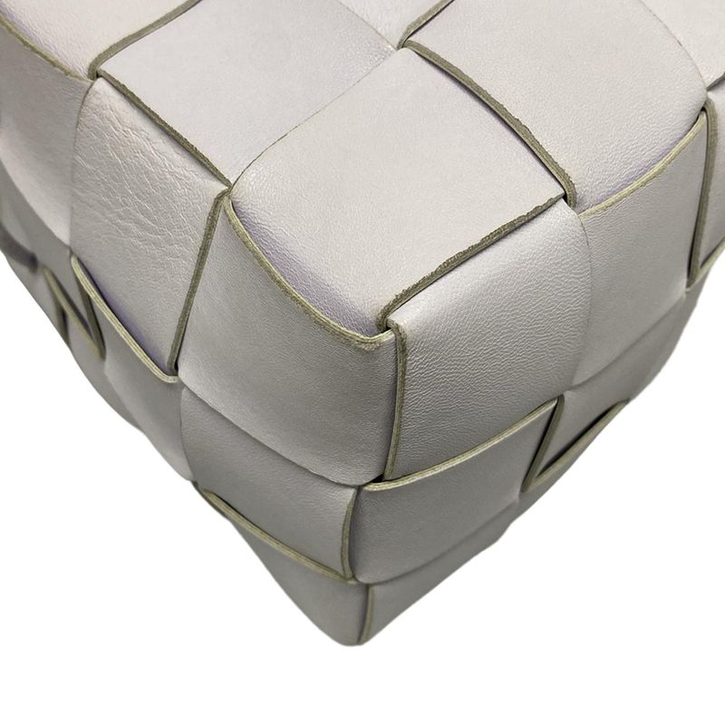 Bottega Veneta Shoulder Bag Small Cassette Crossbody Maxi Intrecciato Purple