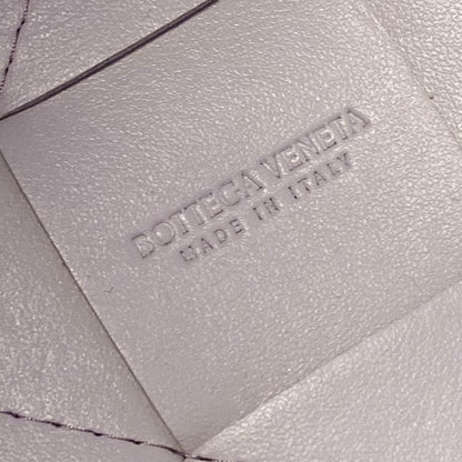 Bottega Veneta Shoulder Bag Small Cassette Crossbody Maxi Intrecciato Purple