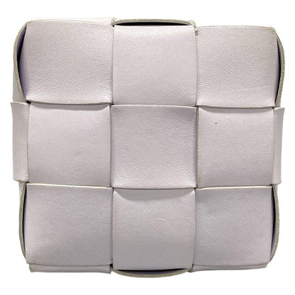 Bottega Veneta Shoulder Bag Small Cassette Crossbody Maxi Intrecciato Purple