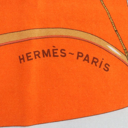 Hermes 2023 Triangle Gien Arcs En Ciel Rainbow Cashmere Silk Large Scarf