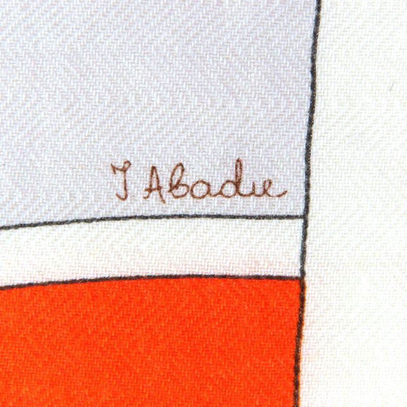 Hermes 2023 Triangle Gien Arcs En Ciel Rainbow Cashmere Silk Large Scarf