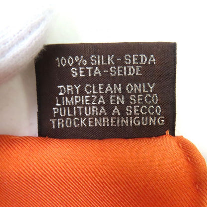 Hermes 2025 Carré 90 Botte Composée 100% Silk Vermilion / Gray / Beige Dorée