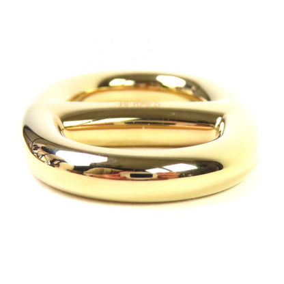 Hermes Chaine D'ancre Scarf Ring Fashion Accessories Gold With Box And Storage