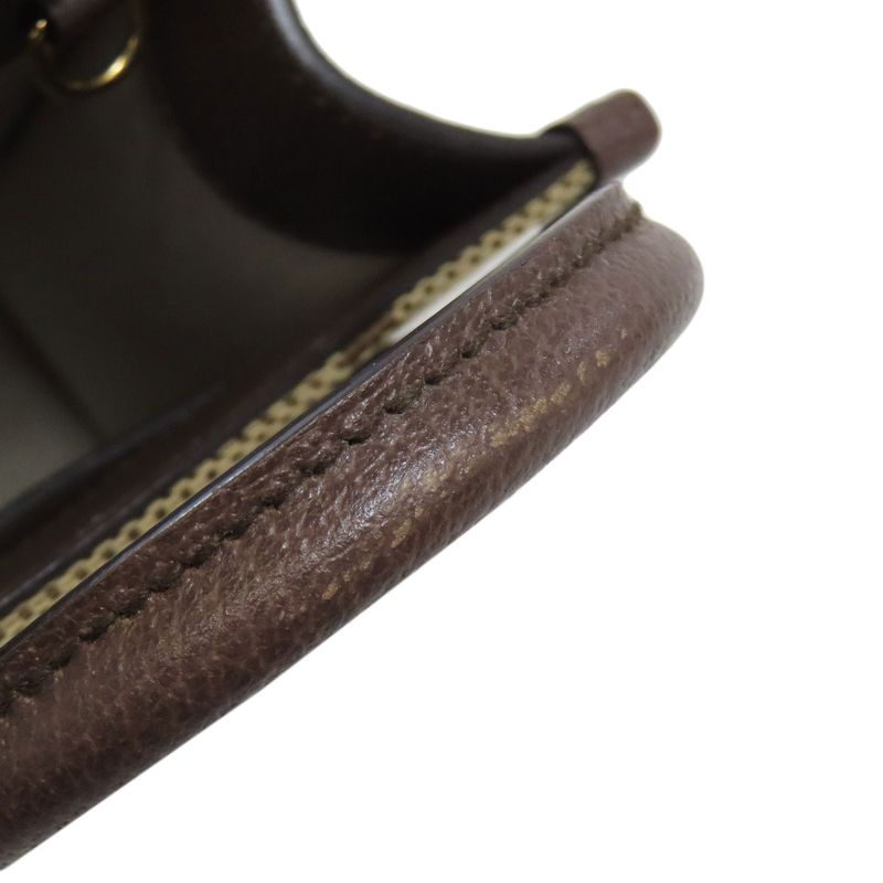 Gucci 699406 Jumbo GG Mini Tote Bag 2WAY Handbag Canvas Calf Women