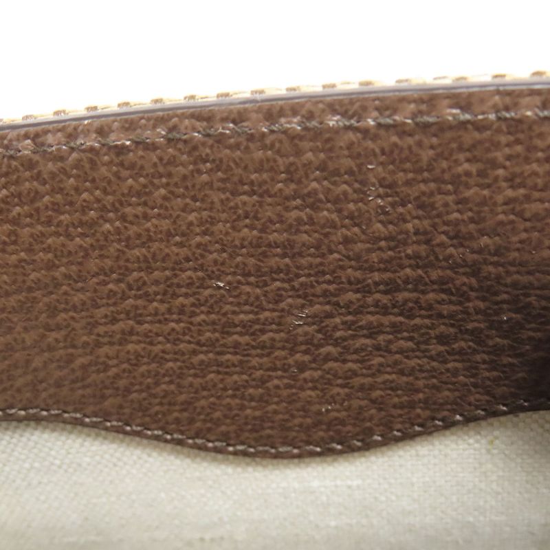 Gucci 699406 Jumbo GG Mini Tote Bag 2WAY Handbag Canvas Calf Women